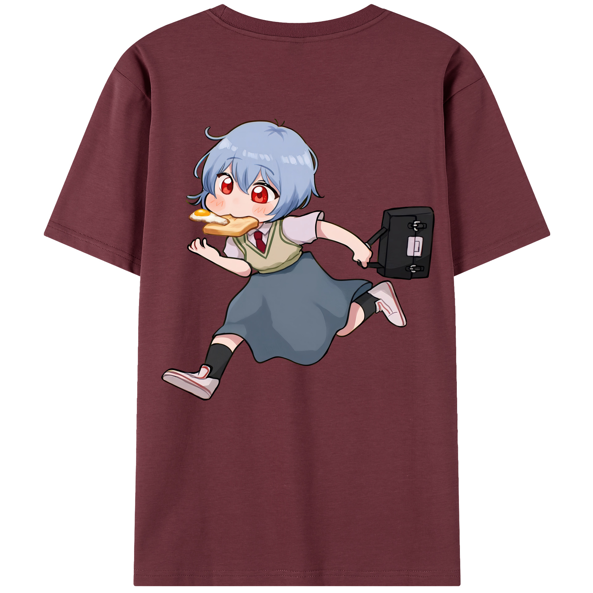 （画像用） EVA 新世紀エヴァンゲリオン 綿100％半袖Tシャツ（背面プリント）